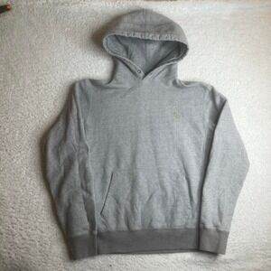 OVO octobers very own men's grey embroidered hoodie owl drake L